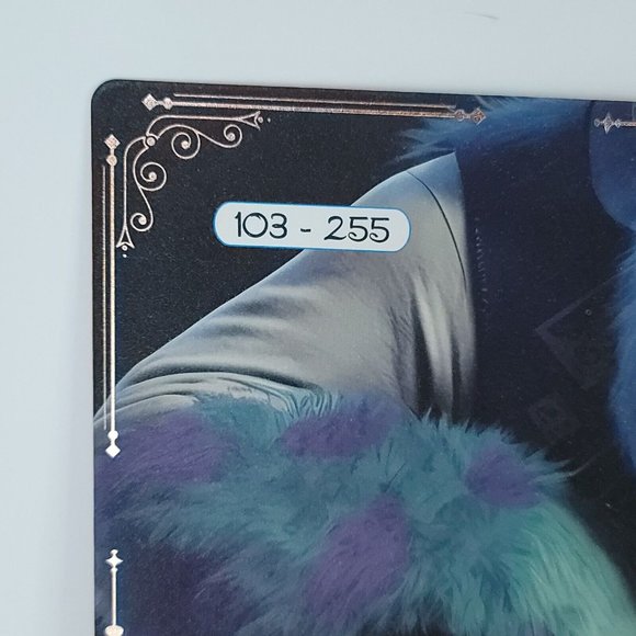 Sulley Monsters inc Disney 100th Anniversary Limited Art Card Print Big 103/255 - Picture 5 of 7